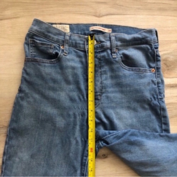 Levi’s Mile High Super Skinny Light wash Jeans - Picture 3 of 7